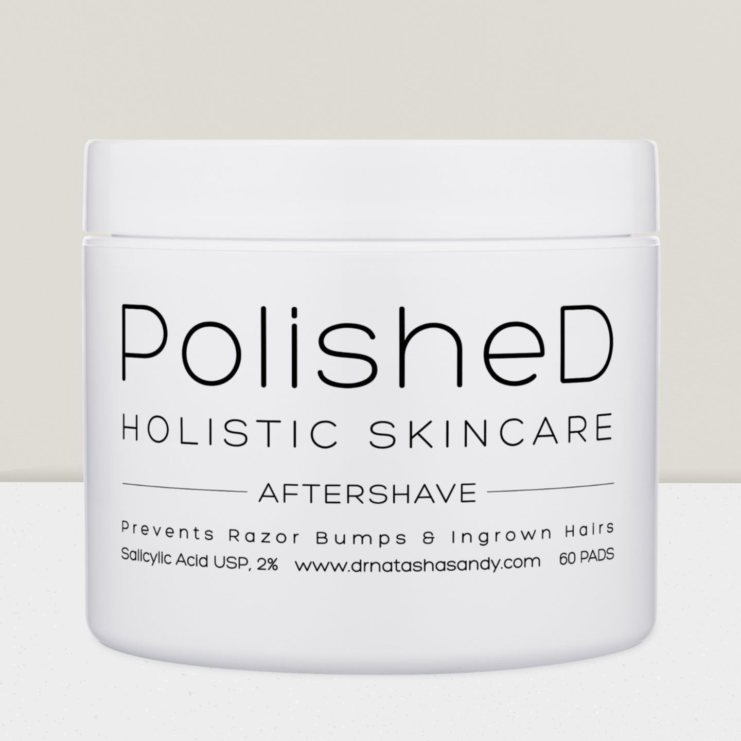 PolisheD Holistic Skincare Aftershave Pads