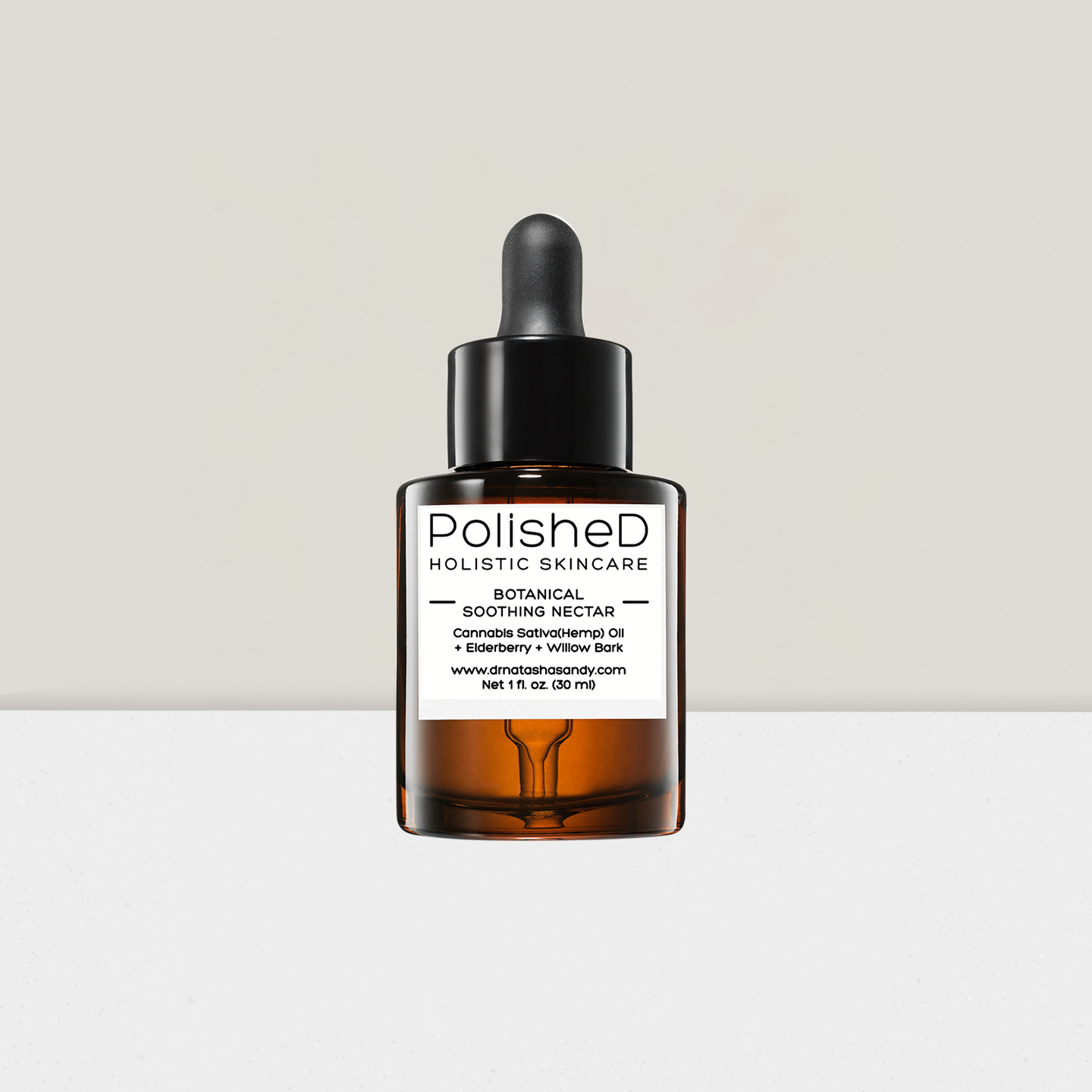 PolisheD Holistic Skincare Botanical Soothing Nectar Serum