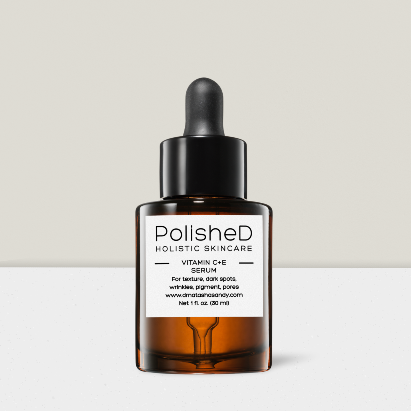 PolisheD Holistic Skincare Vitamin C and E Serum