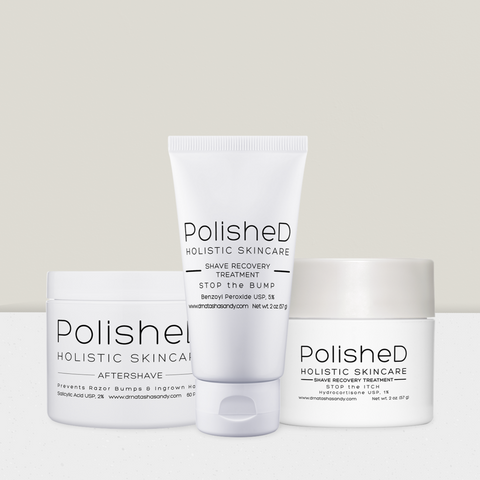 PolisheD Holistic Skincare Shave Recovery Kit