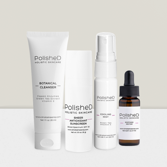 PolisheD Holistic Skincare Summer & Travel Essentials Starter Kit