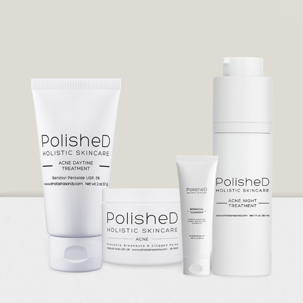 PolisheD Holistic Skincare Acne Treatment Kit – PolisheD Holistic
