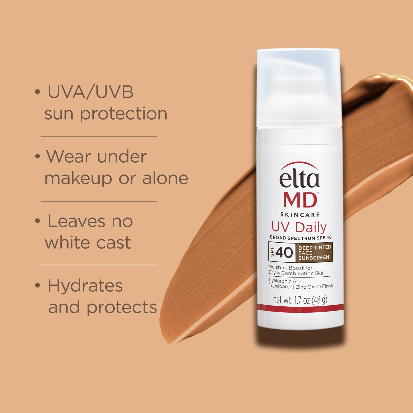 NEW!!! Elta MD UV Daily SPF40 DEEP TINTED Sunscreen