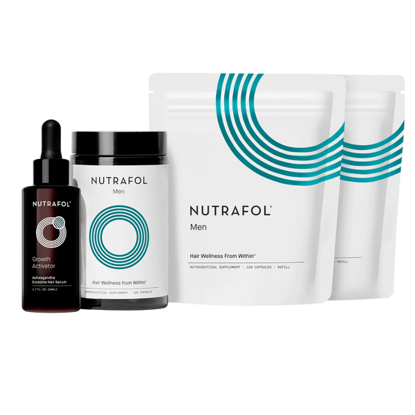 Improved  Formula !! Nutrafol Men's Dual Action MD Hair Growth System