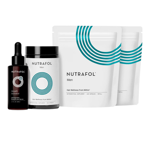 Improved  Formula !! Nutrafol Men's Dual Action MD Hair Growth System